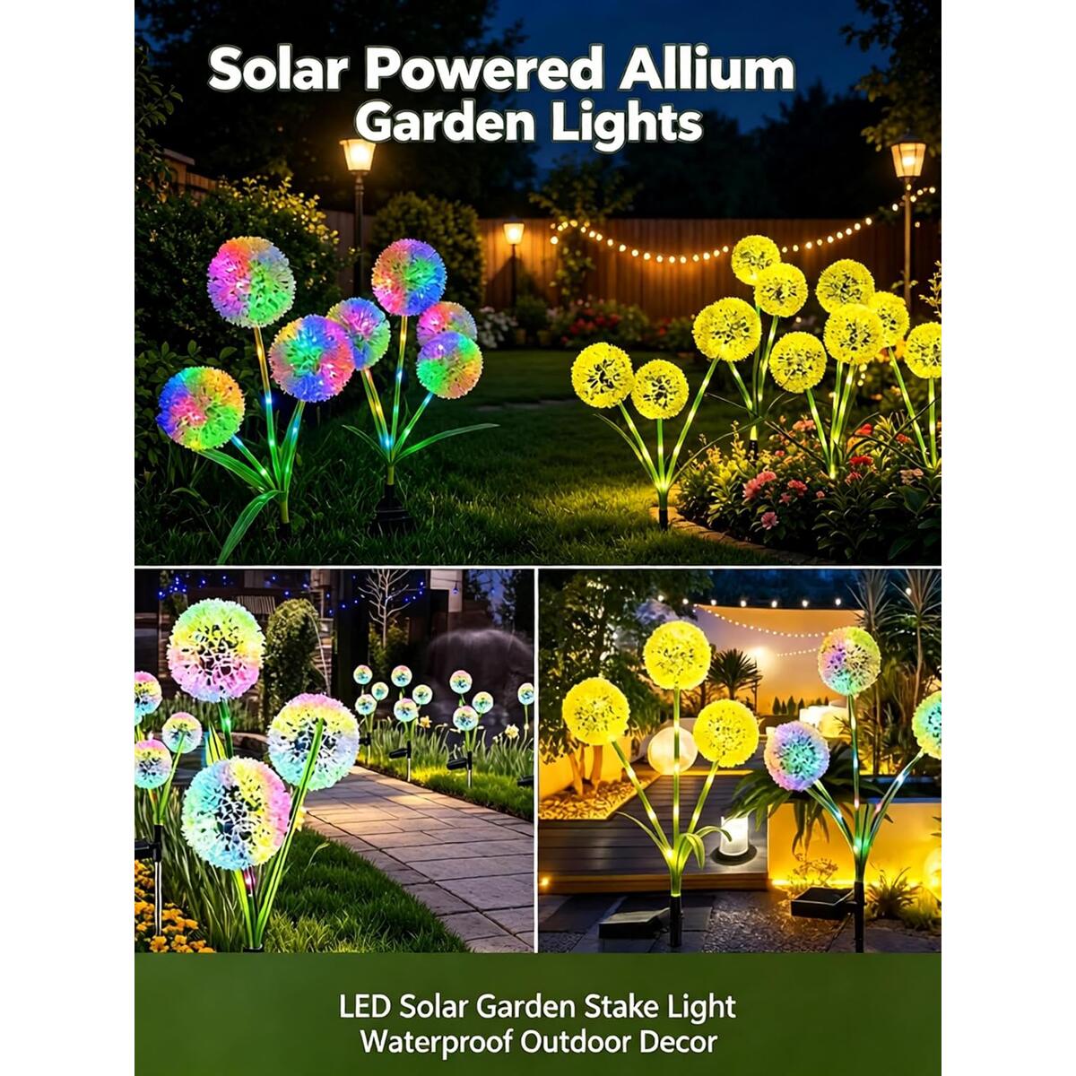 Head Allium Flower Solar Promo Codes - RebateKey