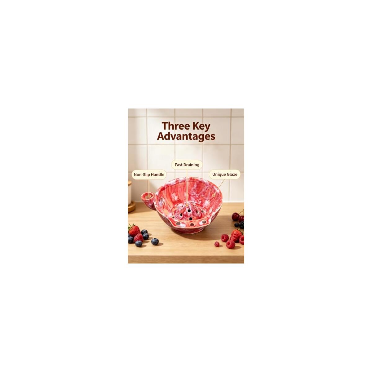 Ceramic Fruit Bowl Colander Deal - RebateKey