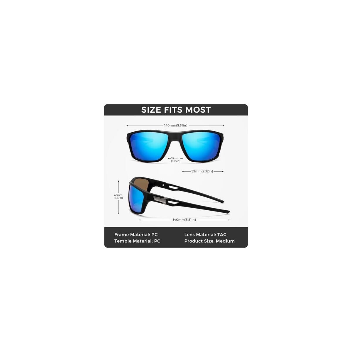 Polarized Wrap Around Sports Sunglasses Coupons - RebateKey