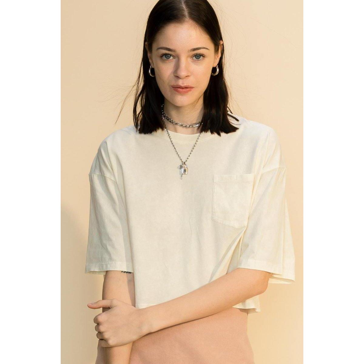 Hyfve Drop Shoulder Crop Deals - RebateKey