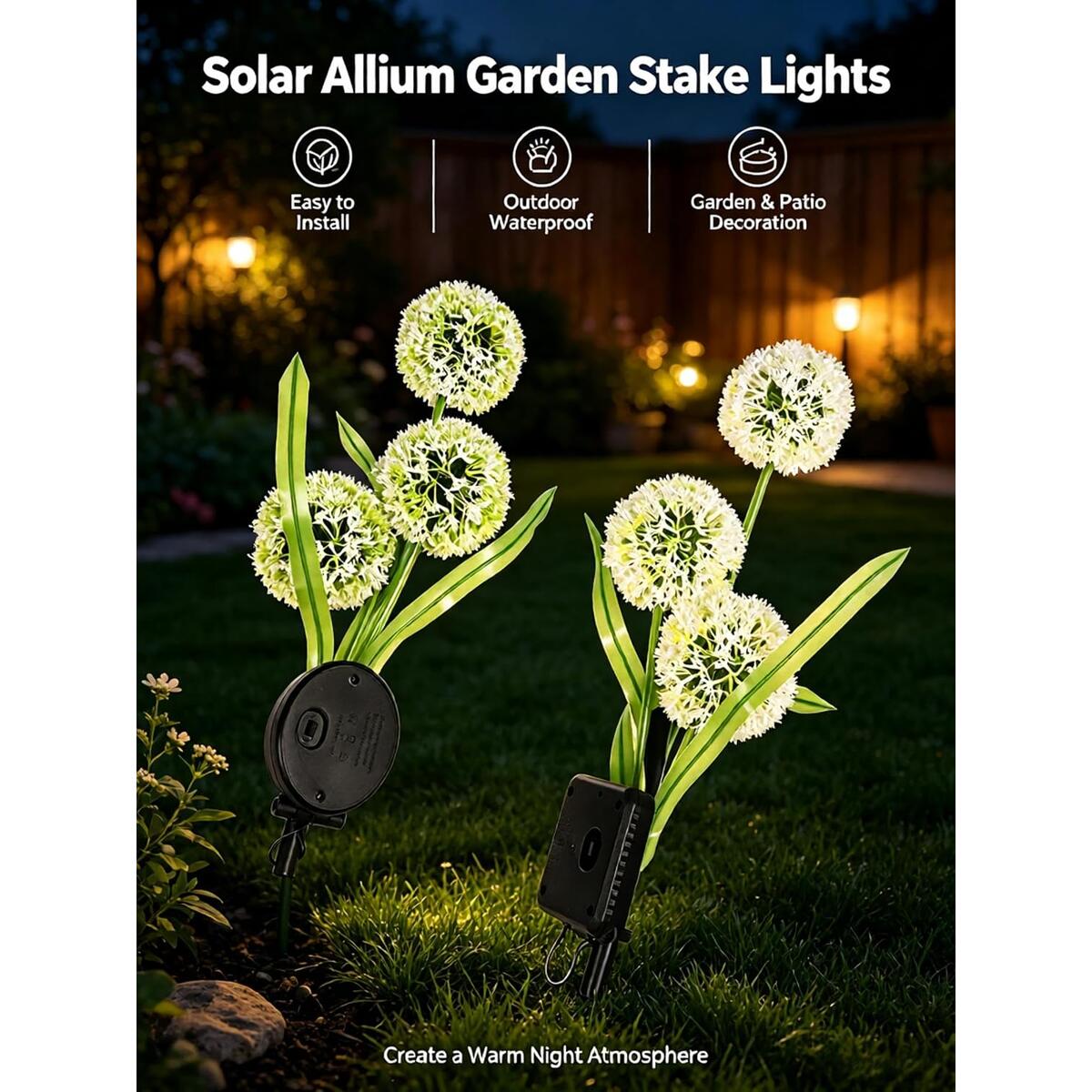 Head Allium Flower Solar Promo Codes - RebateKey