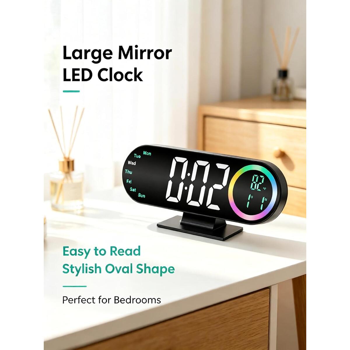 Rgb Led Mirror Digital Promo Code - RebateKey