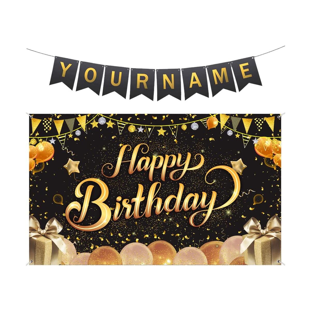 Yunshangmo Happy Birthday Backdrop Deal - RebateKey