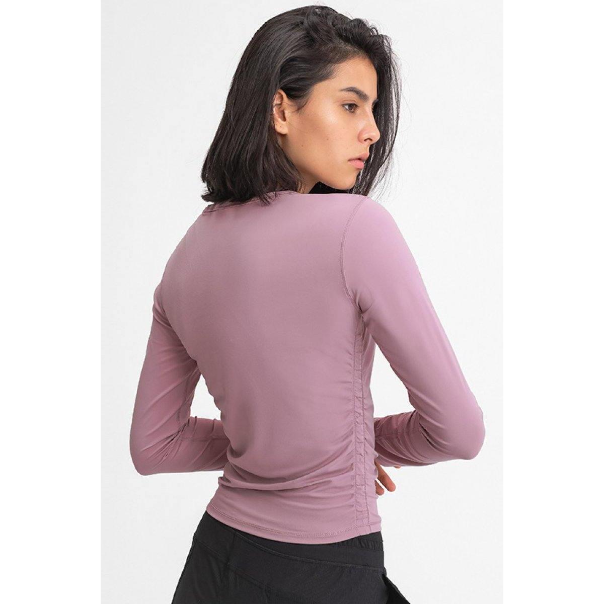 Ruched Side Active Top Promo Code - RebateKey