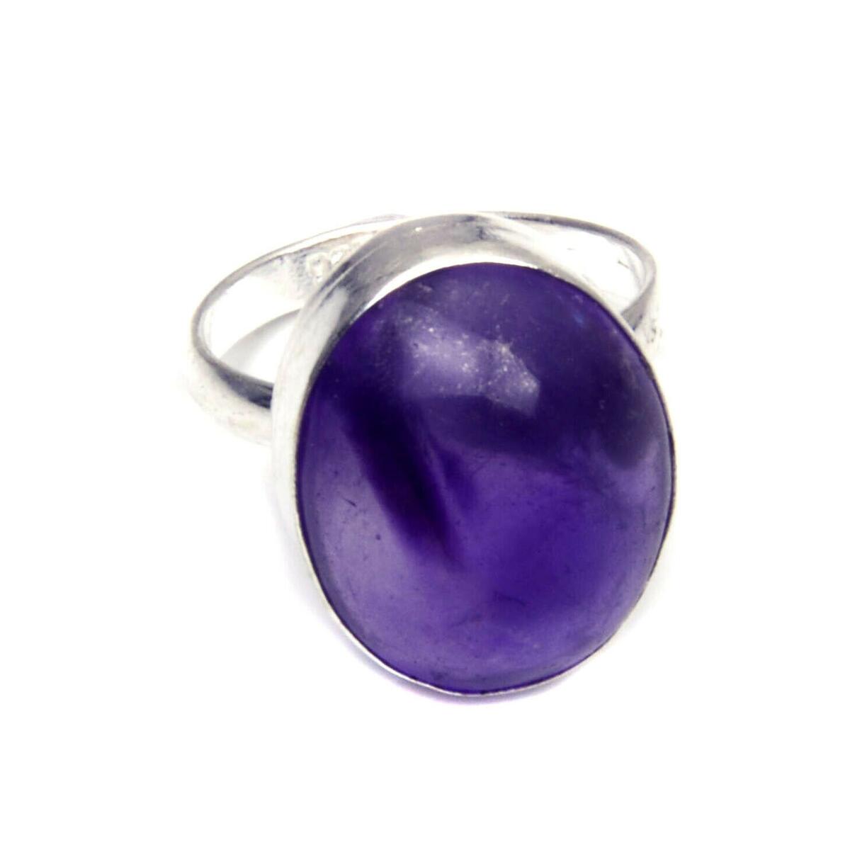 Amethyst Cabochon Silver Handmade Deals - RebateKey