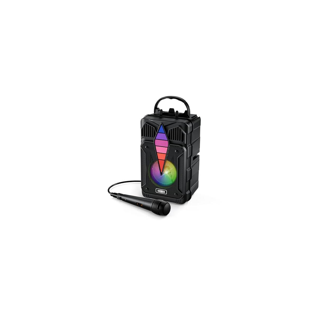 Multicolor Rhythm Light Speaker With Sound Control Deals - RebateKey