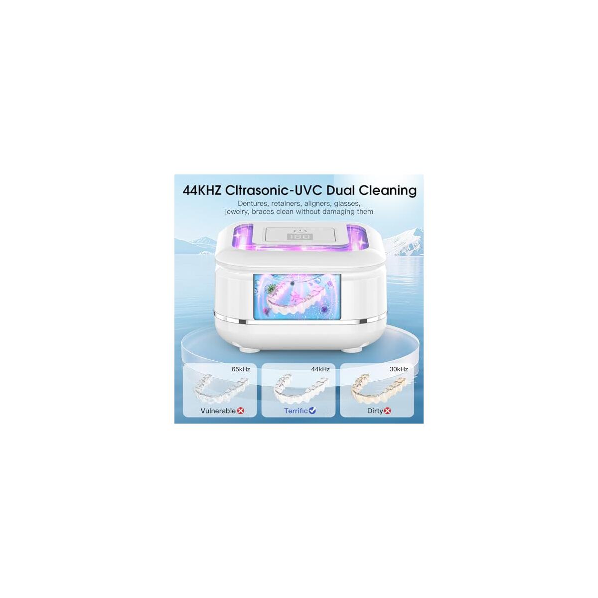 Ultrasonic Retainer Cleaner With 2 Uv Leds Promo Code - RebateKey