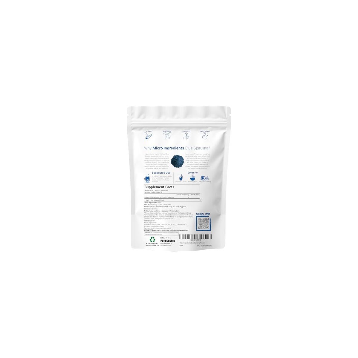 Organic Blue Spirulina Powder Promo Code - RebateKey