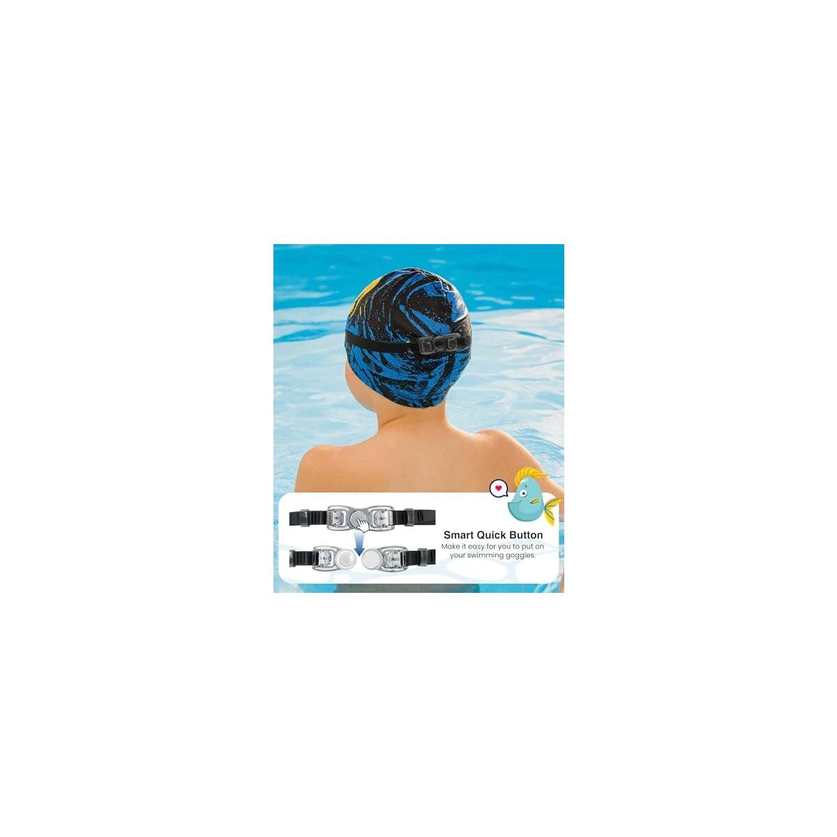 Nssiw Swim Goggles Swimming Kids Goggles Anti Fog Deal - RebateKey