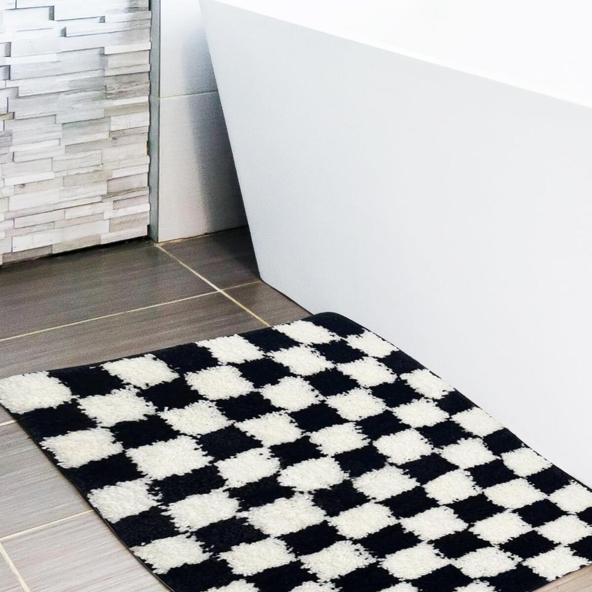 Checkered Bath Mats Coupon - RebateKey