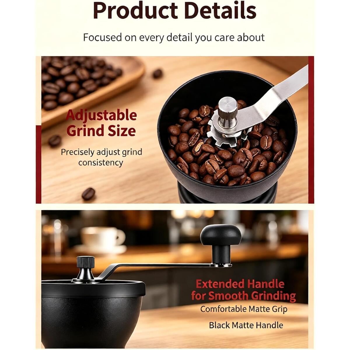 Ceramic Burr Manual Coffee Deal - RebateKey