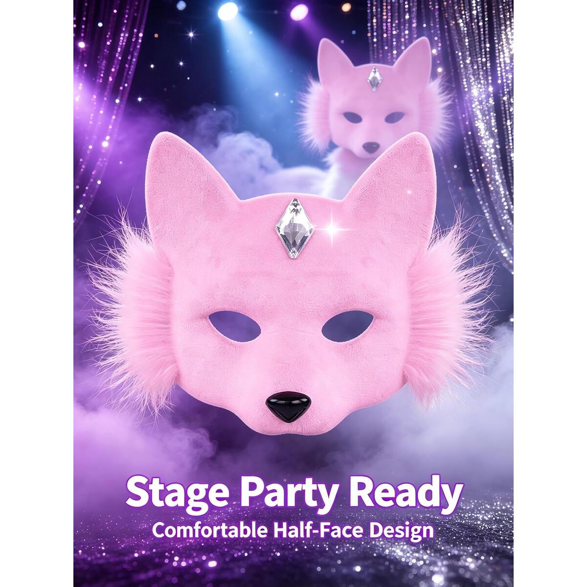 Pink Plush Fox Half 1 Deals - RebateKey