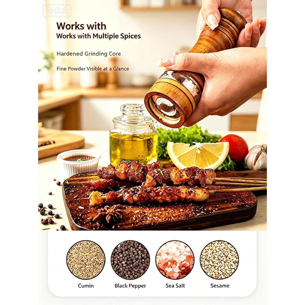 Wooden Salt And Pepper Promo Codes - RebateKey