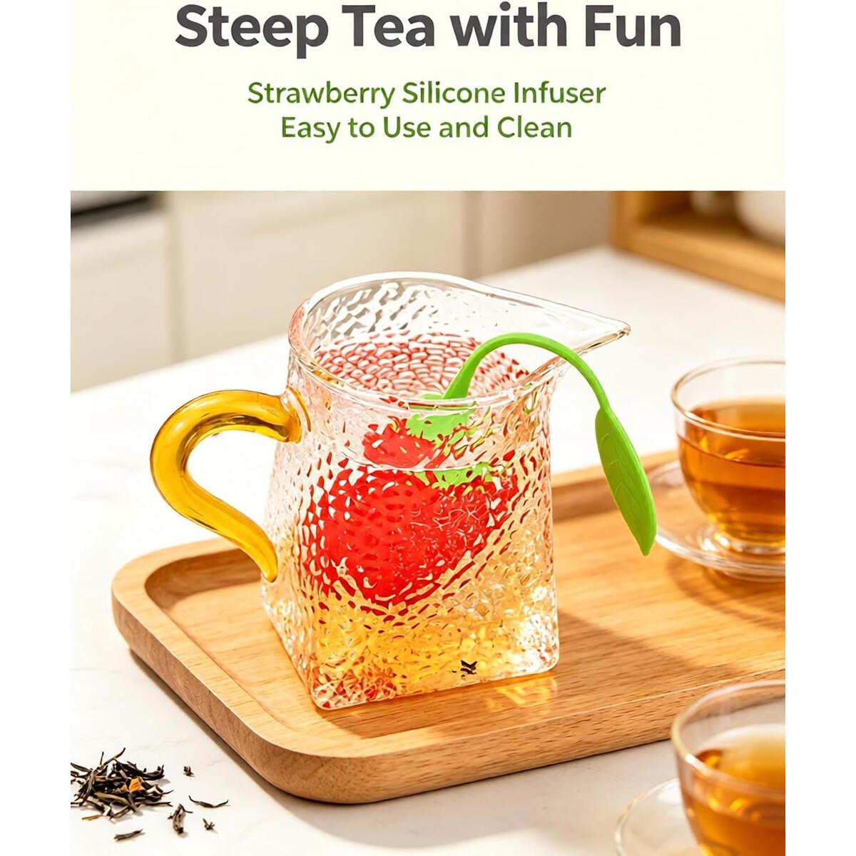 Strawberry Silicone Tea Promo Code - RebateKey