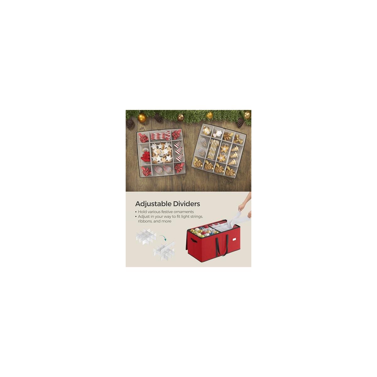 Songmics Christmas Ornament Storage Promo Code - RebateKey