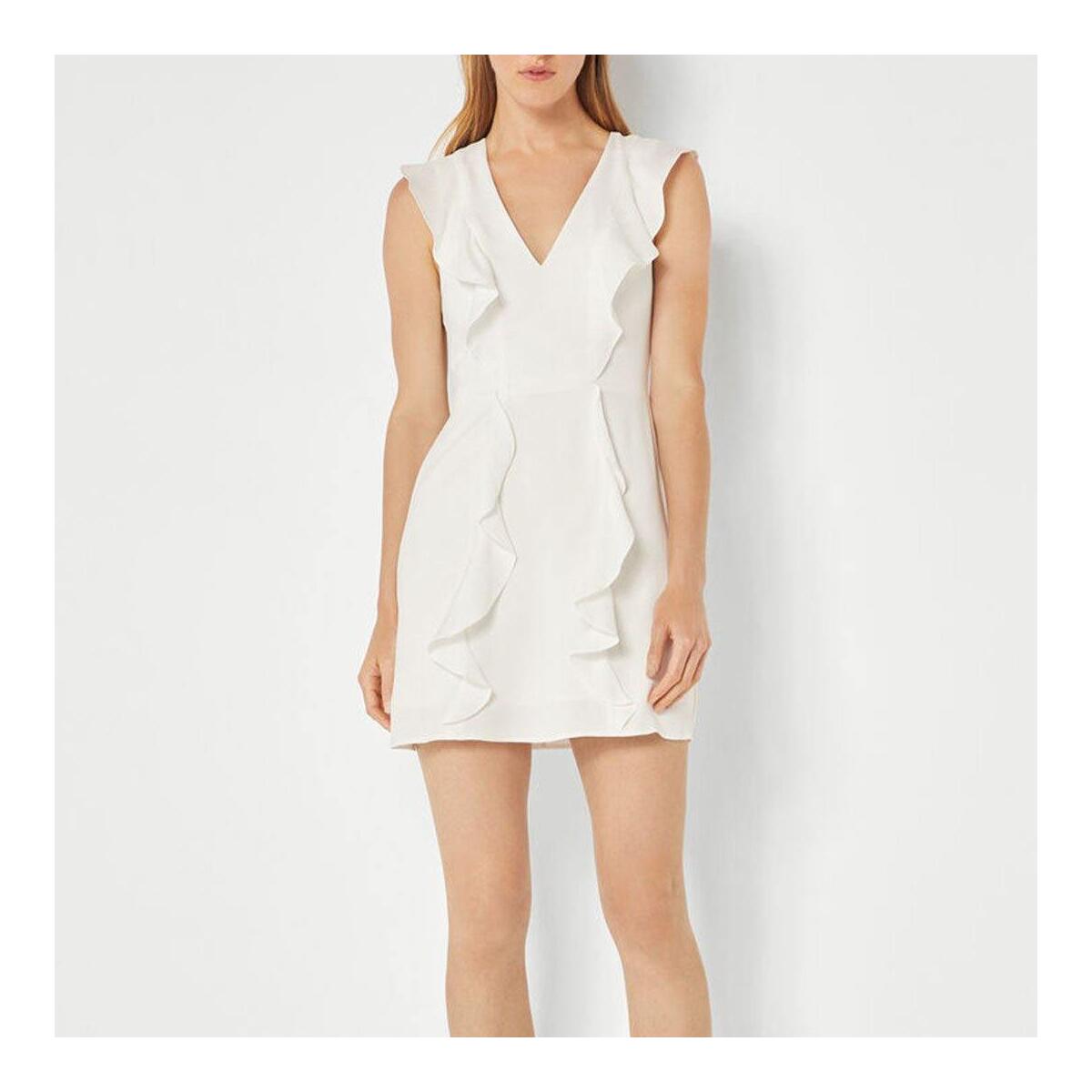 Bcbgmaxazria Woven Ruffle Dress Deals - RebateKey
