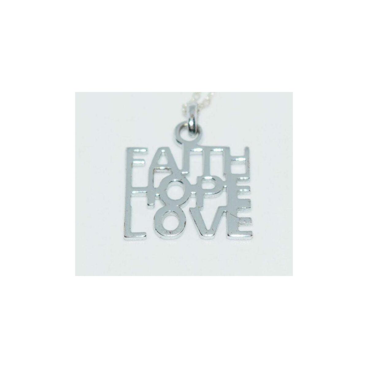 Sterling Silver Faith Hope Deal - RebateKey