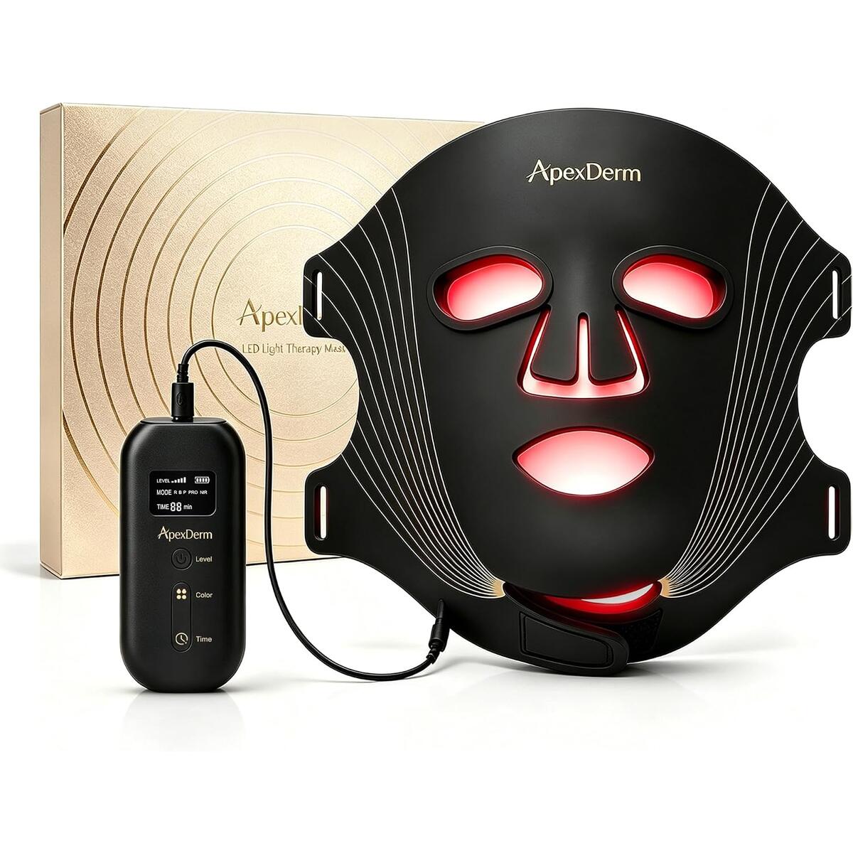 Red Light Therapy Mask, FDA-Cleared, Dual NIR, Birthday Gifts for Women