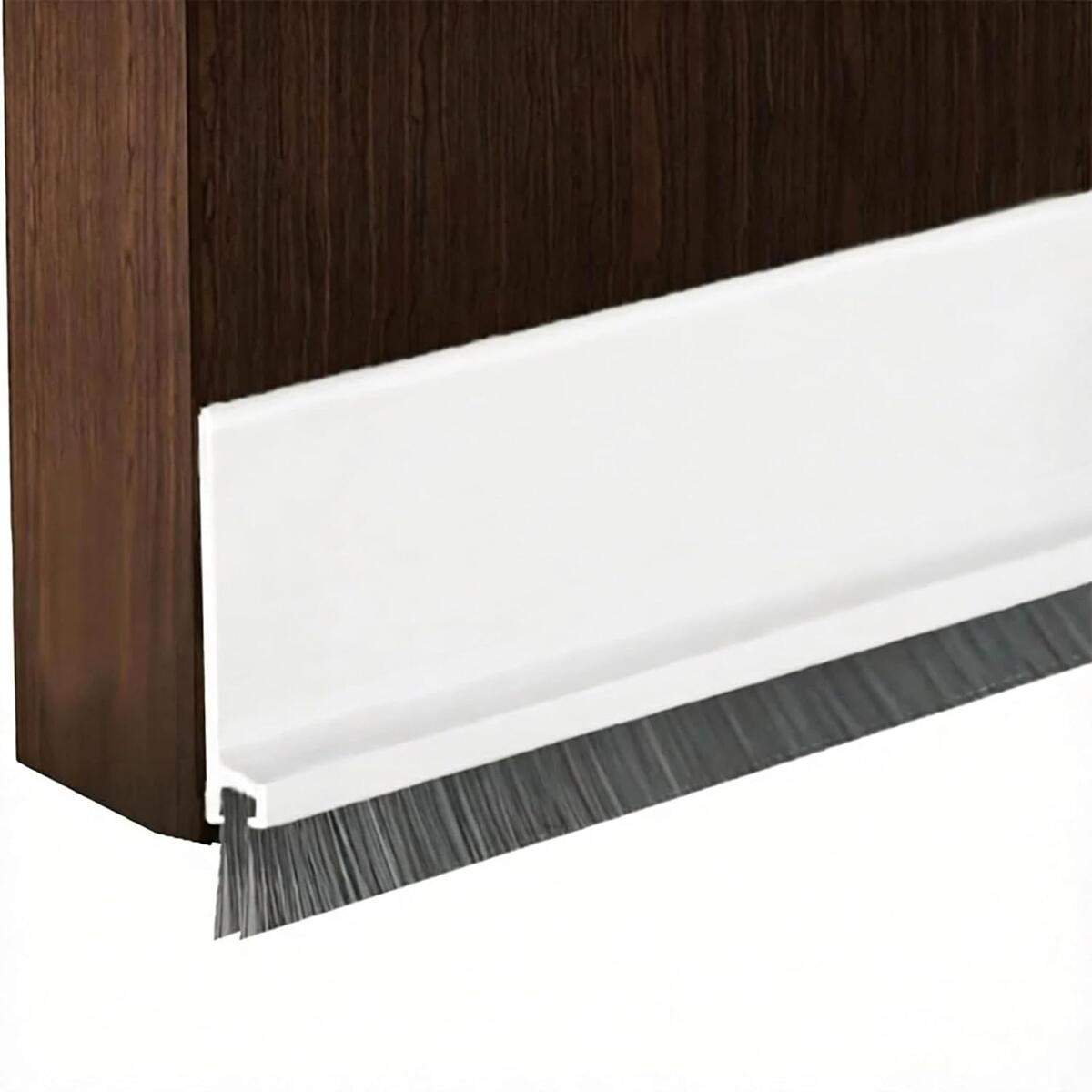 Door Bottom Brush Seal Strip, Under Door Draft Stopper
