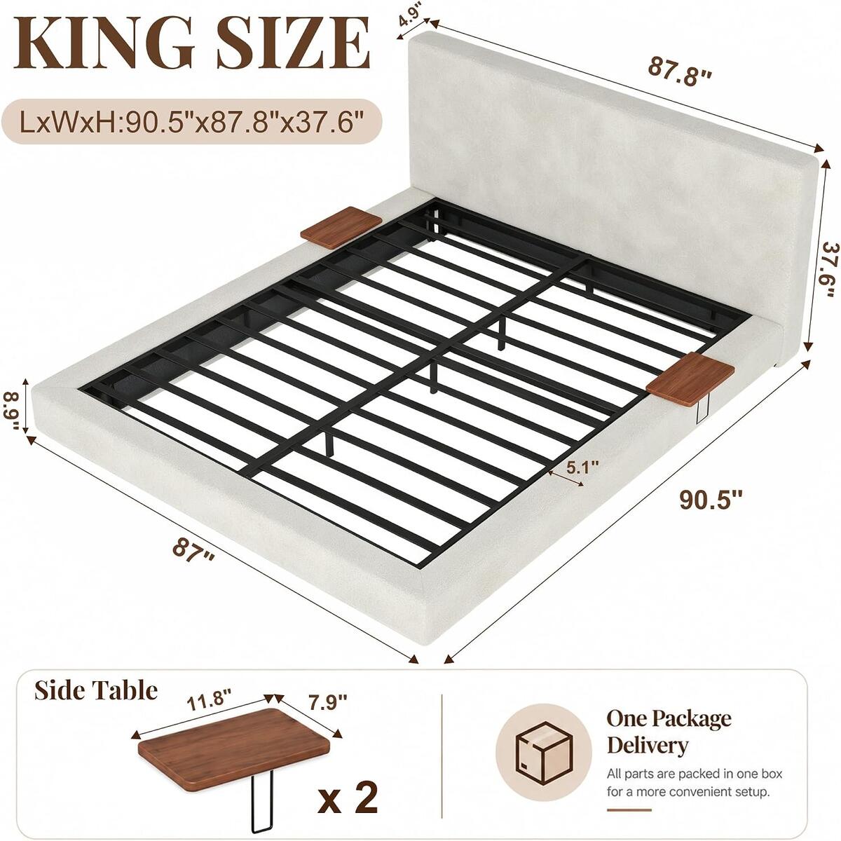 King Upholstered Bed Deals - RebateKey