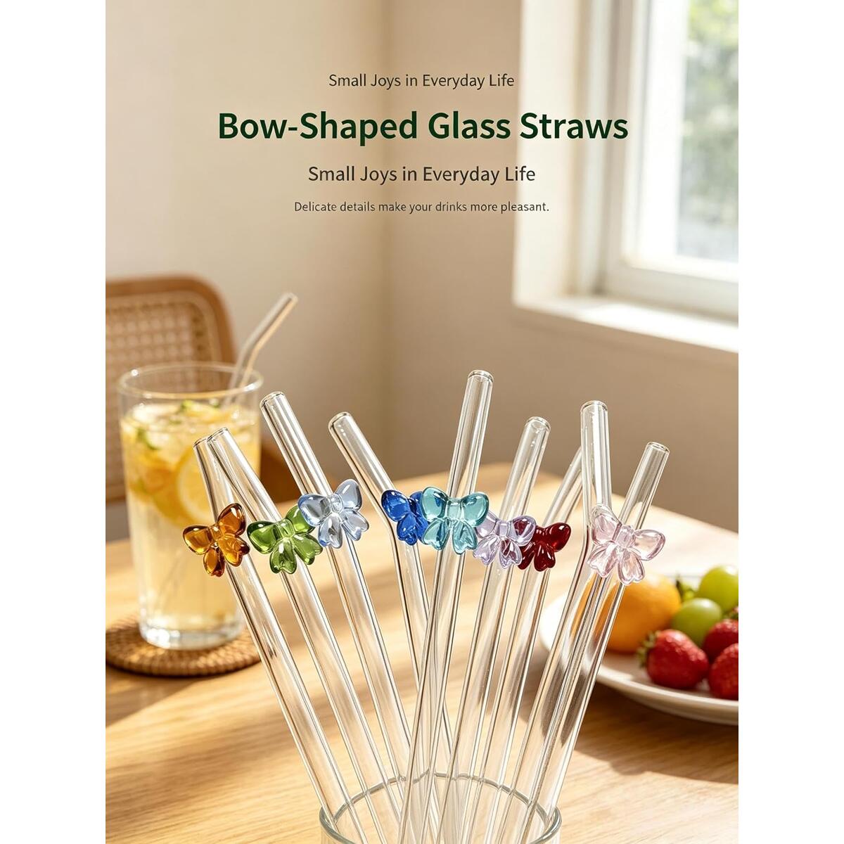 8 Pcs Bowknot Glass 1 Deals - RebateKey