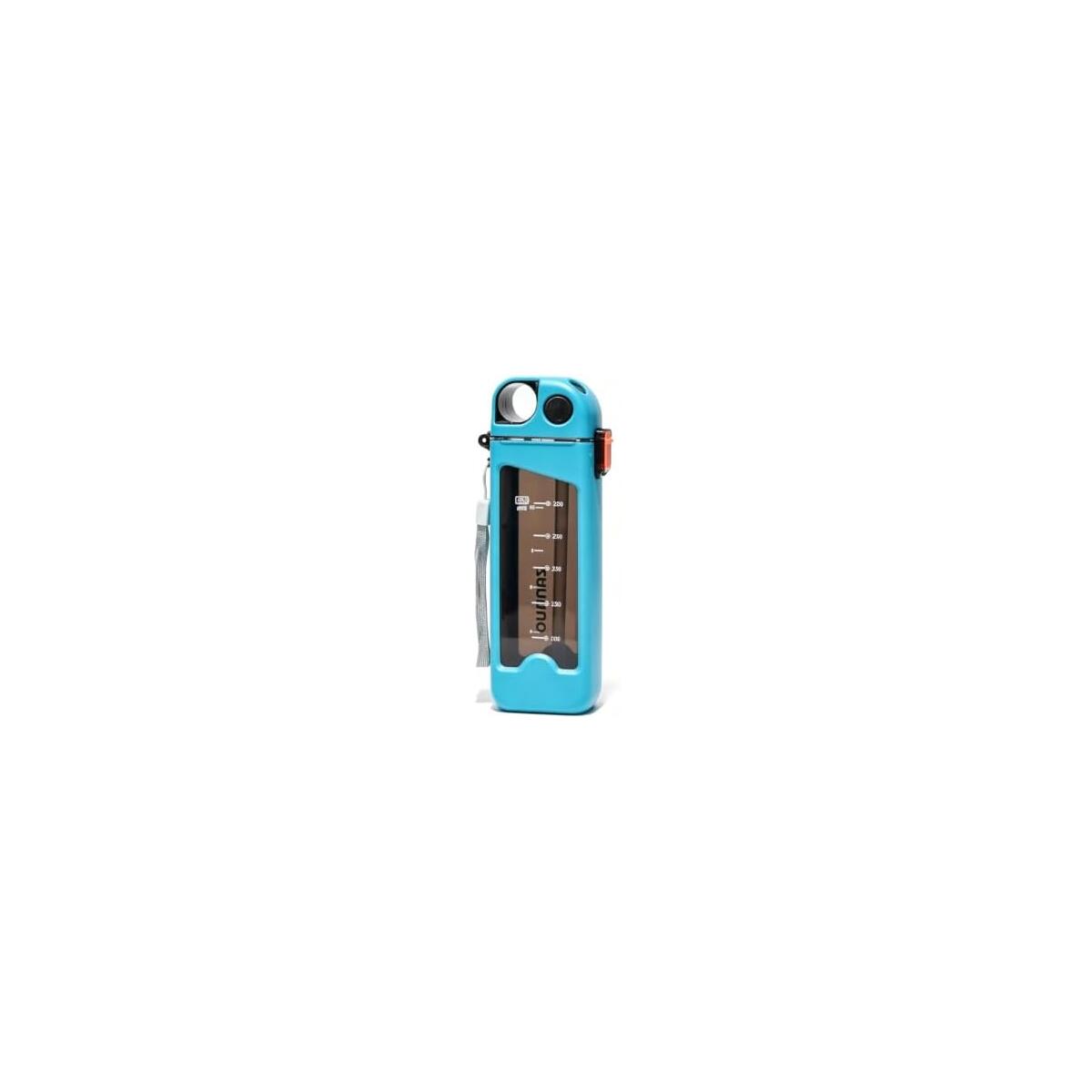 Slim Square Straw Water Bottle 350mL Leak Proof Flip Top