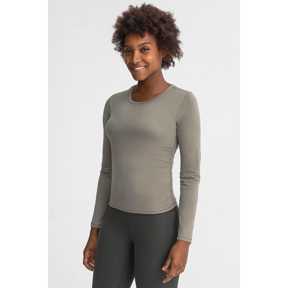 Ruched Side Active Top Promo Code - RebateKey
