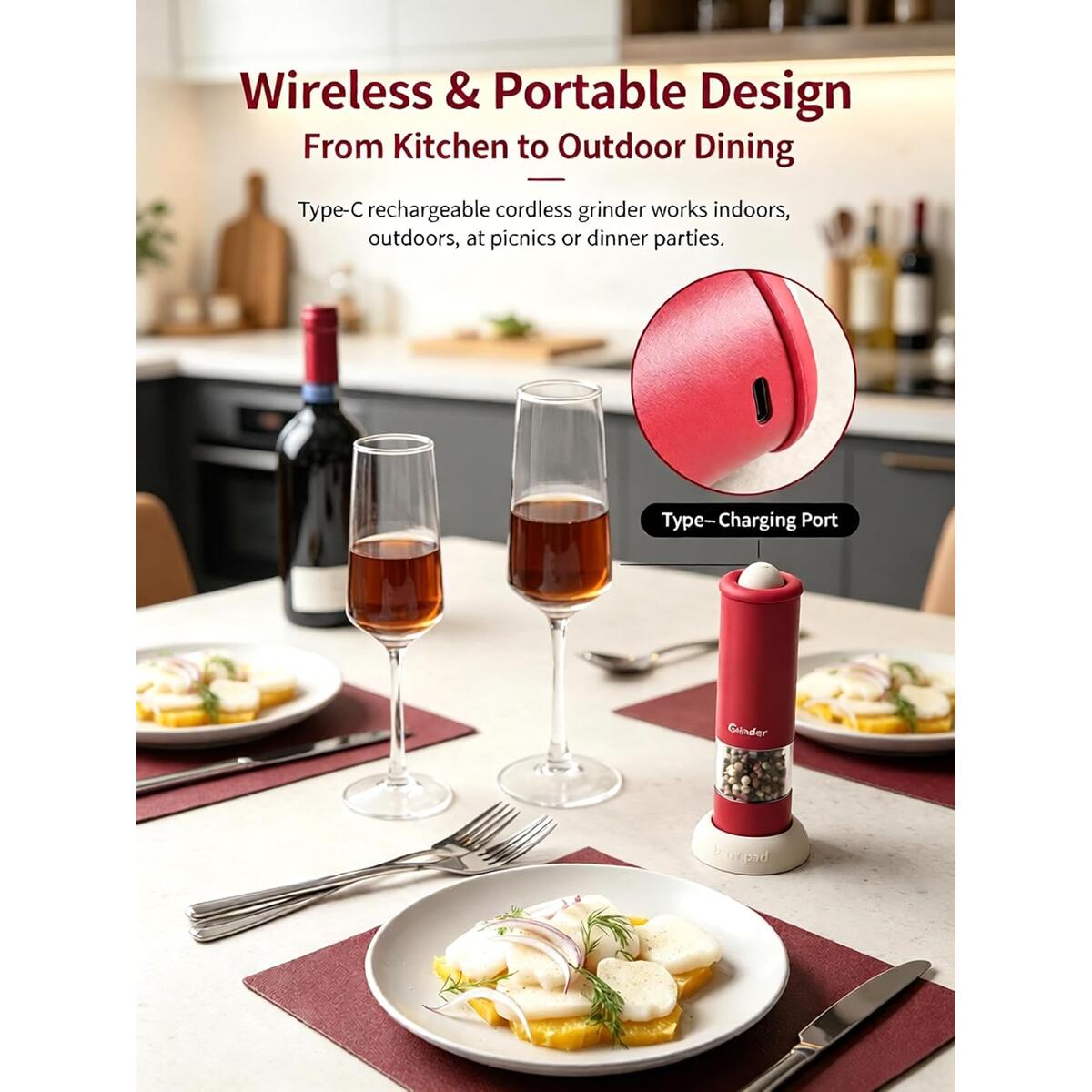 Electric Pepper Grinder With Coupon - RebateKey