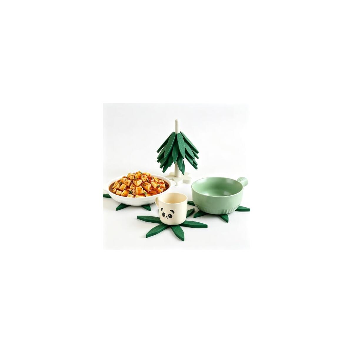 Heat Resistant Tree Trivet Non-Slip Kitchen and Dining | Hot Surface Protection, Tree Pattern Design, Non-Slip Base, Countertop Safe, Table Decor