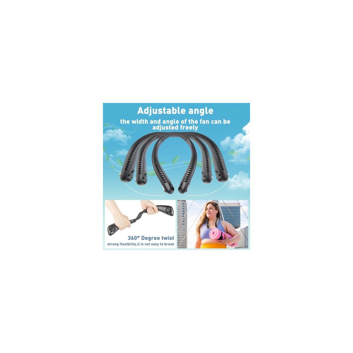 Portable Neck Fan 8 Coupon - RebateKey