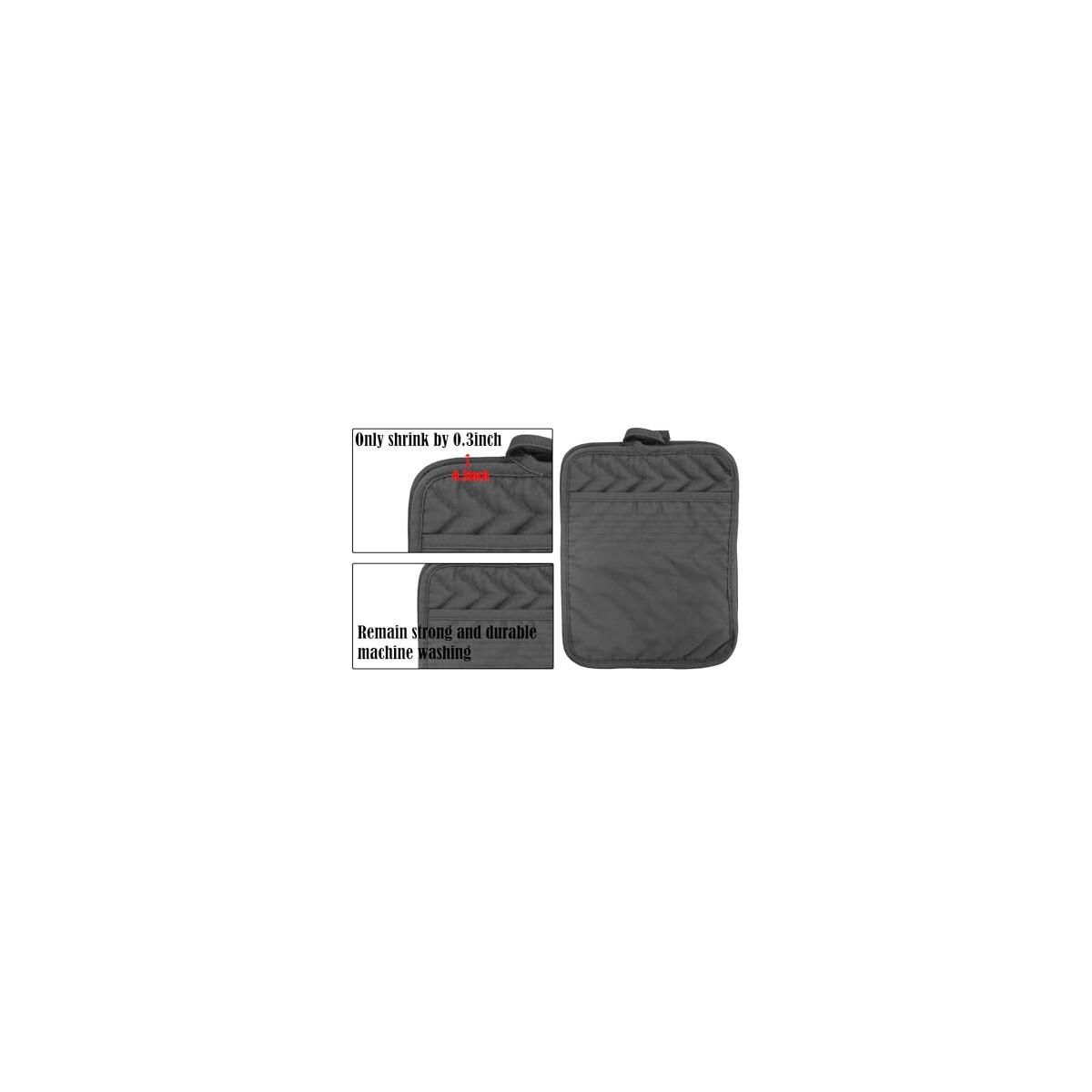 Oven Pot Holder With Pocket Cotton Heat Resistant 1 Coupon - RebateKey