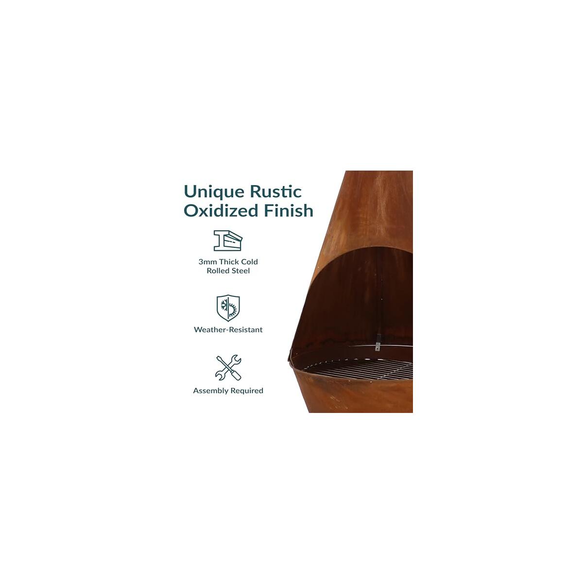 Sunnydaze Foot Large Chiminea Promo Code - RebateKey