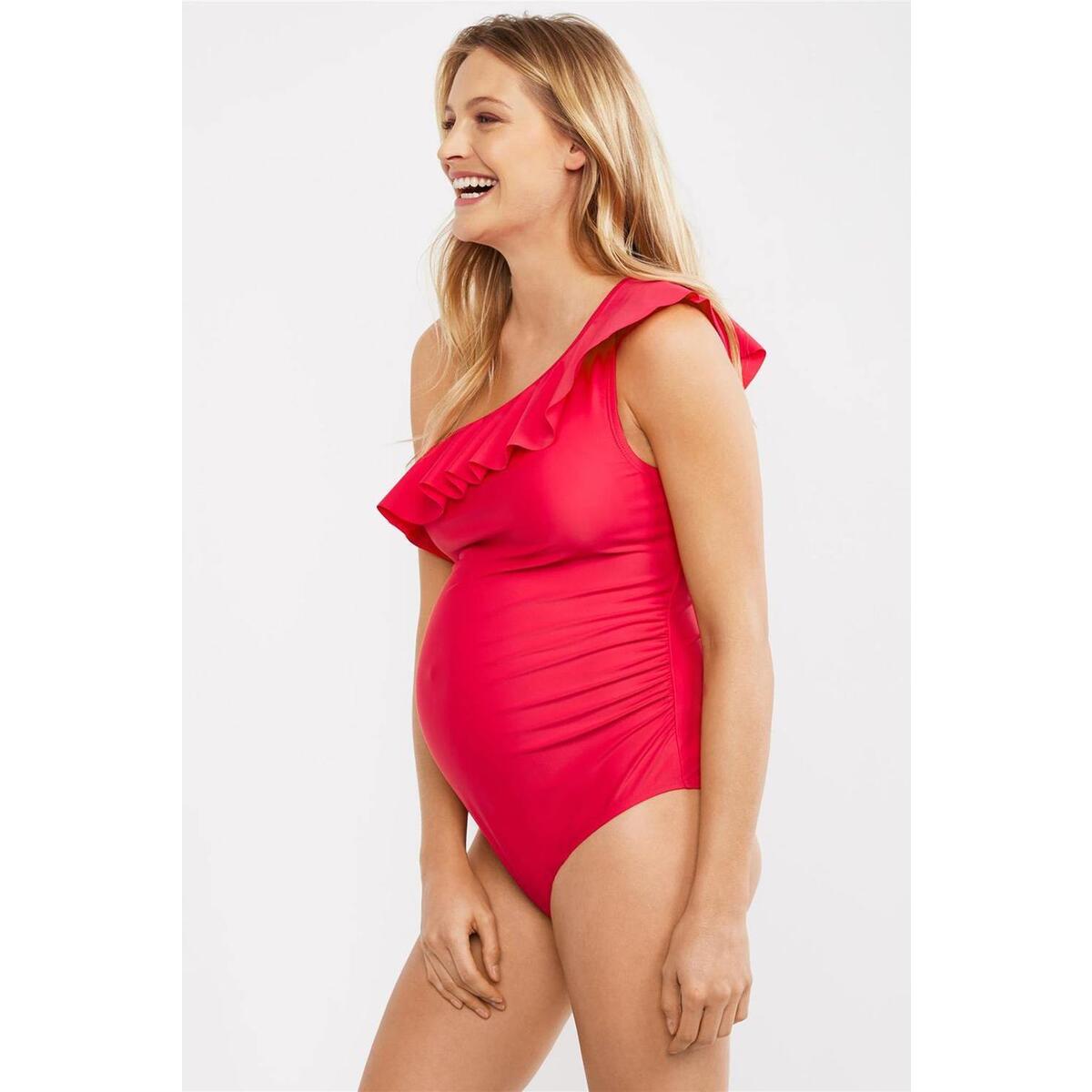 Ruffle Front One Shoulder Deal - RebateKey