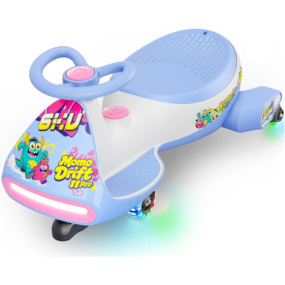6KU Electric Wiggle Car Drift Cart, Type-C Fast Charging, Lithium Battery