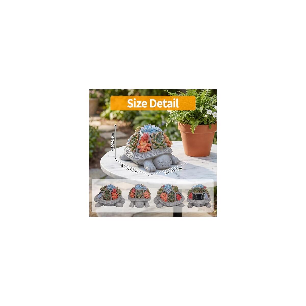Solar Turtle Garden Outdoor Decor Deal - RebateKey
