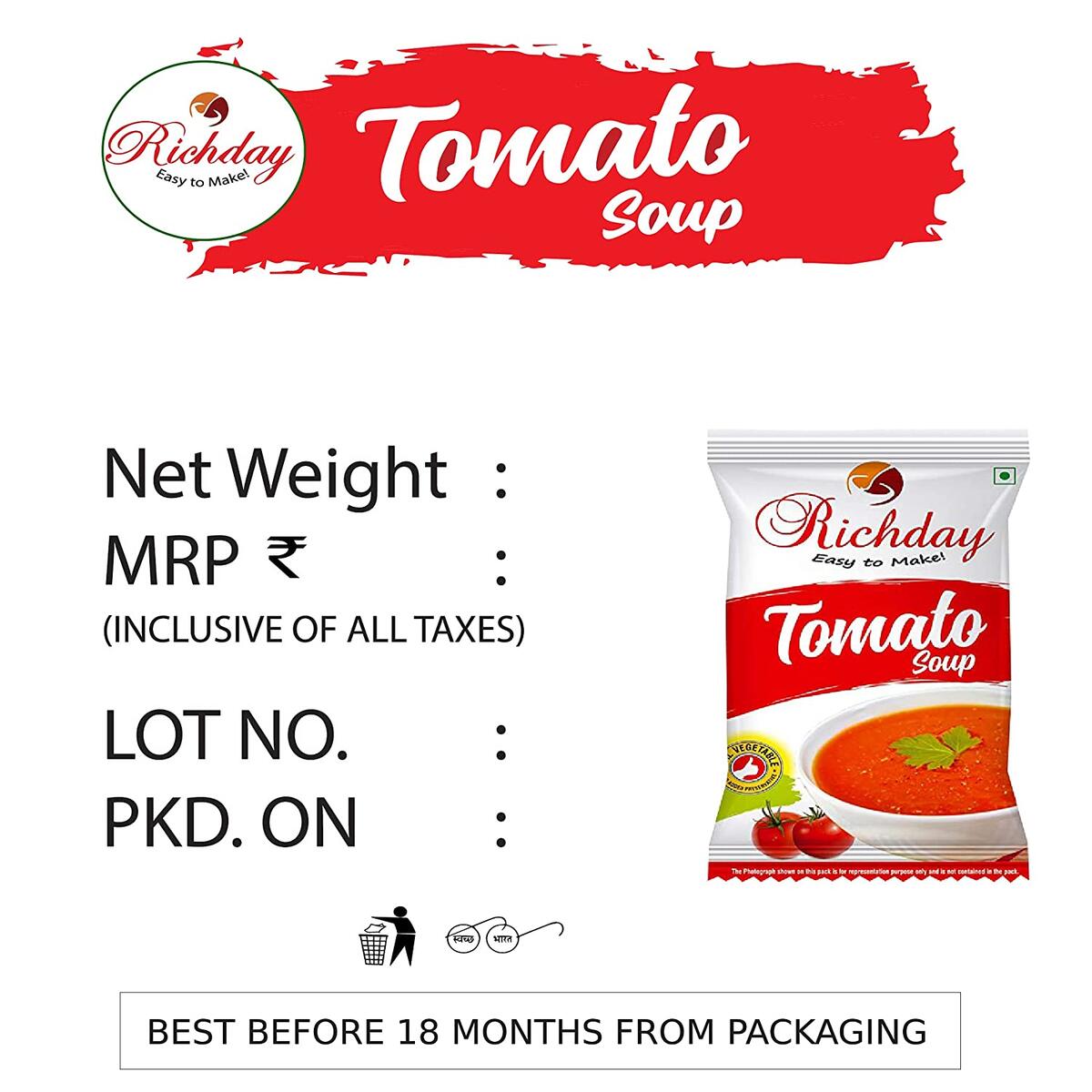 Tomato Instant Soup 1 Coupon - RebateKey