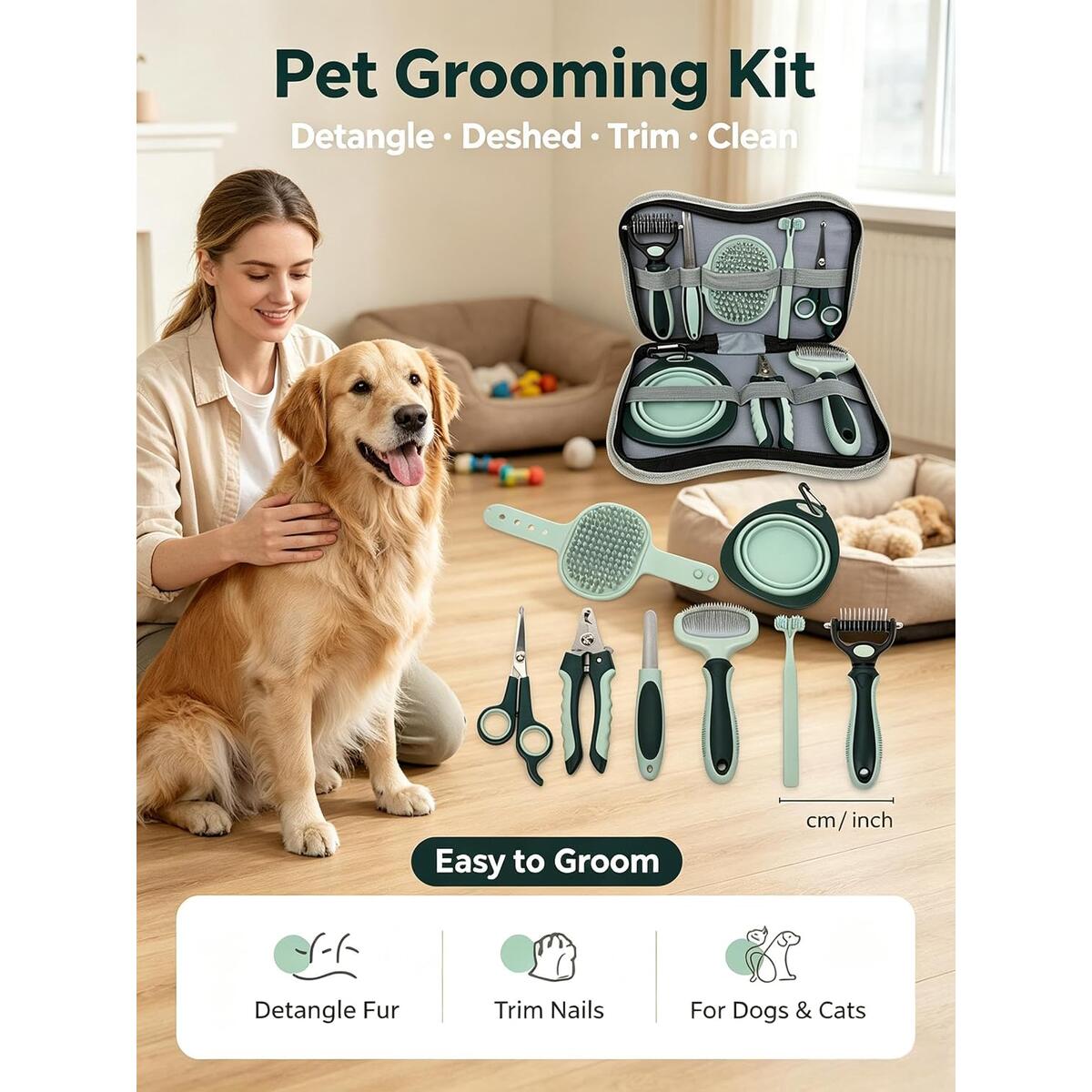 Pet Grooming Kit 8 In 1 Deal - RebateKey