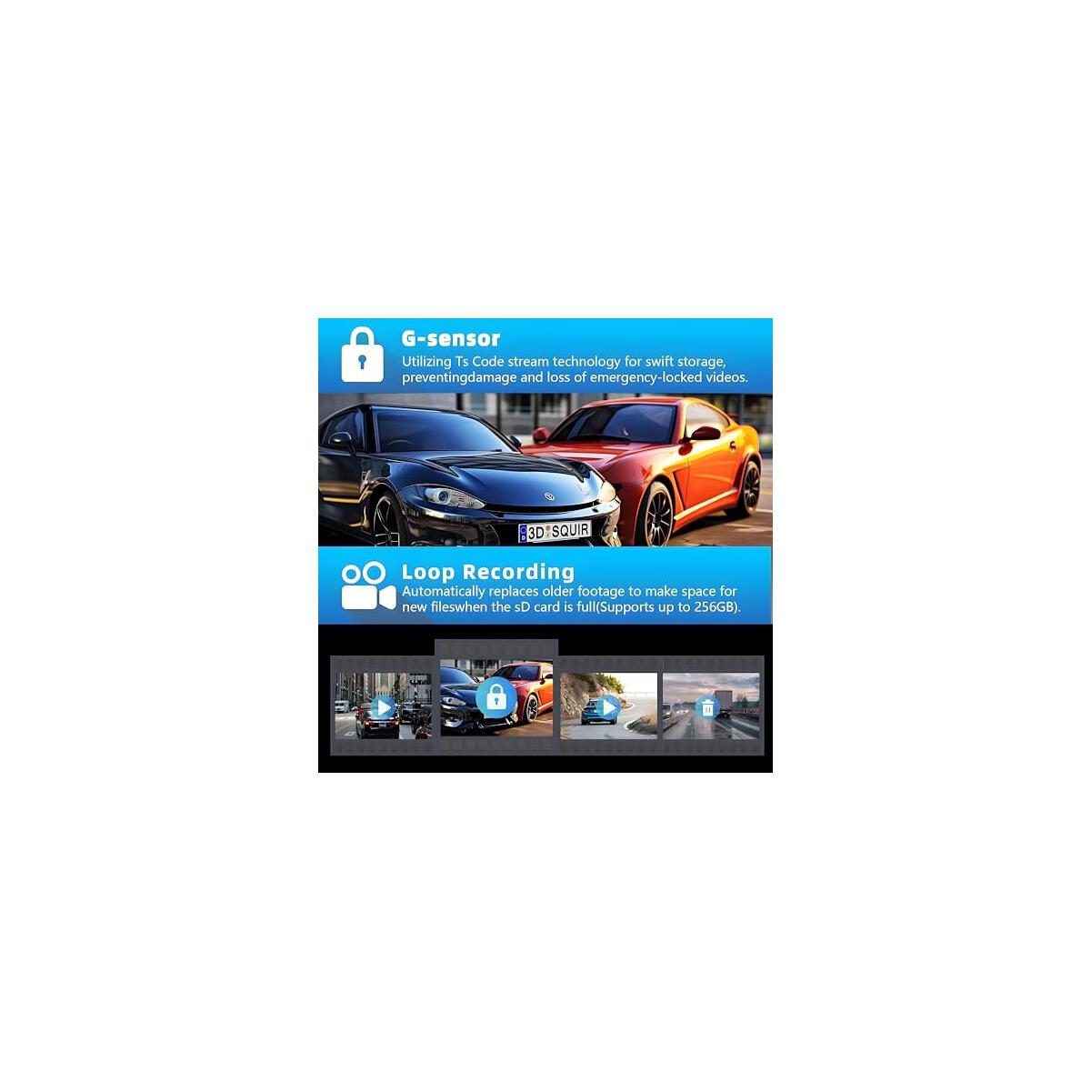 3 Channel 4k Dash Cam Front 2 Deal - RebateKey