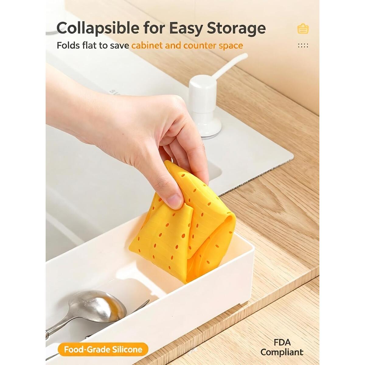Foldable Silicone Colander Deals - RebateKey