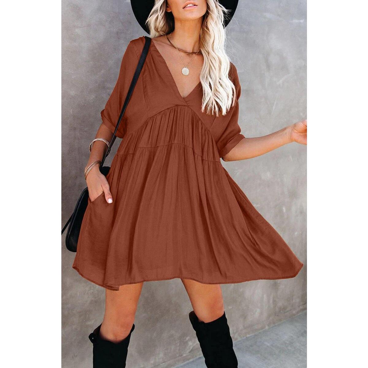 Kimono Sleeve Tiered Dress Promo Code - RebateKey
