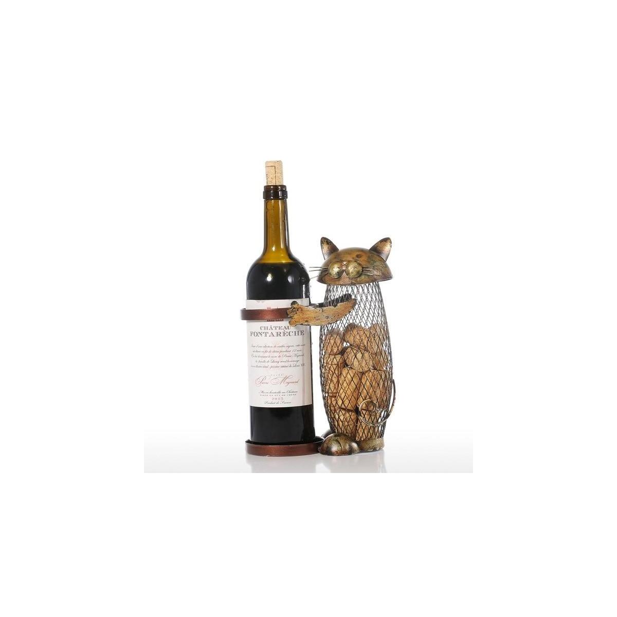 Metal Cat Wine Rack Coupon - RebateKey