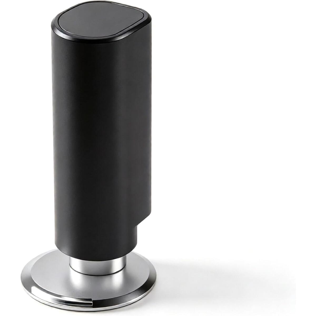 Punch-Free Magnetic Door Stopper Retractable Floor Mount