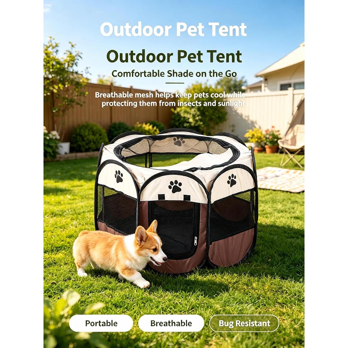 Foldable Pet Playpen Coupon - RebateKey