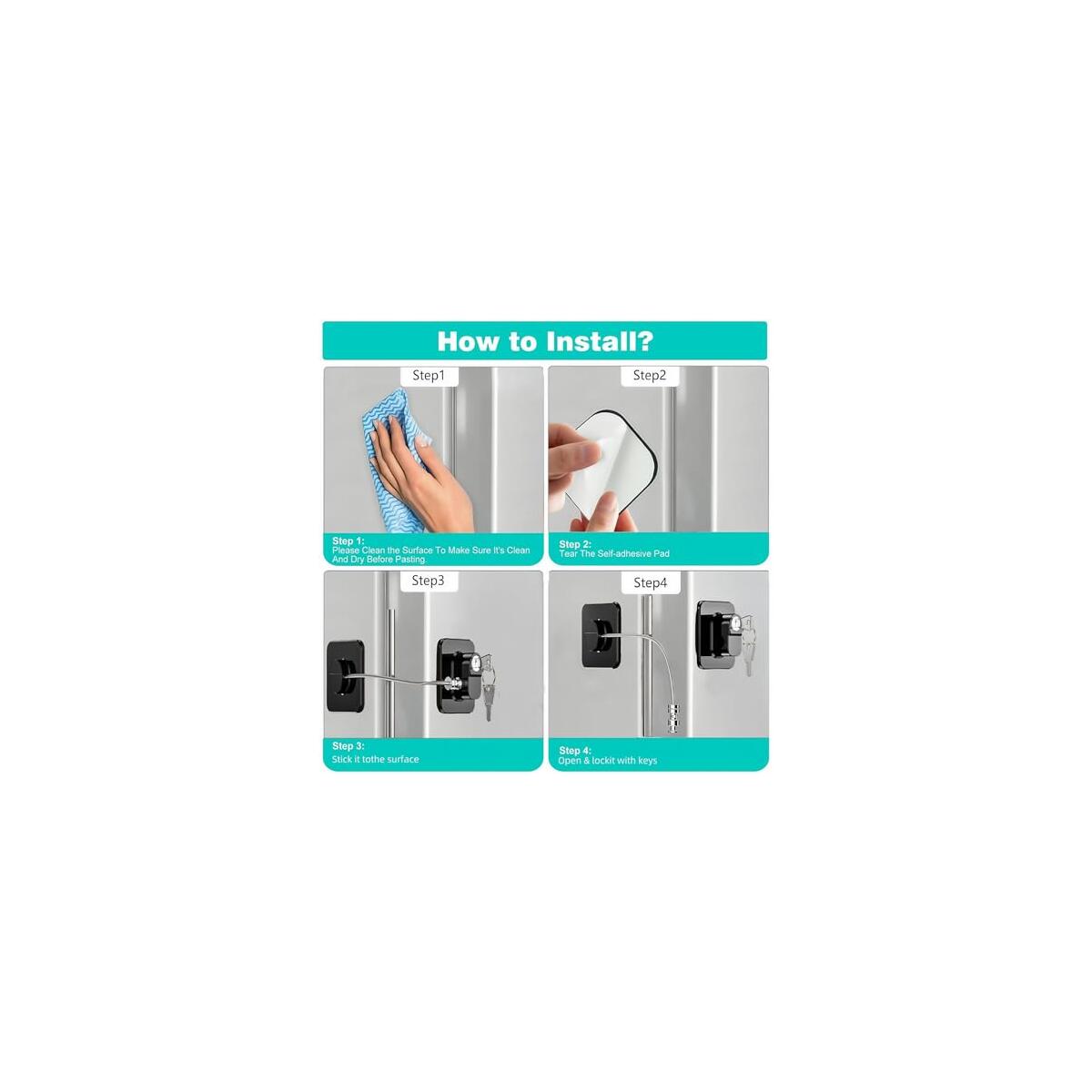Combination Fridge Lock Deals - RebateKey