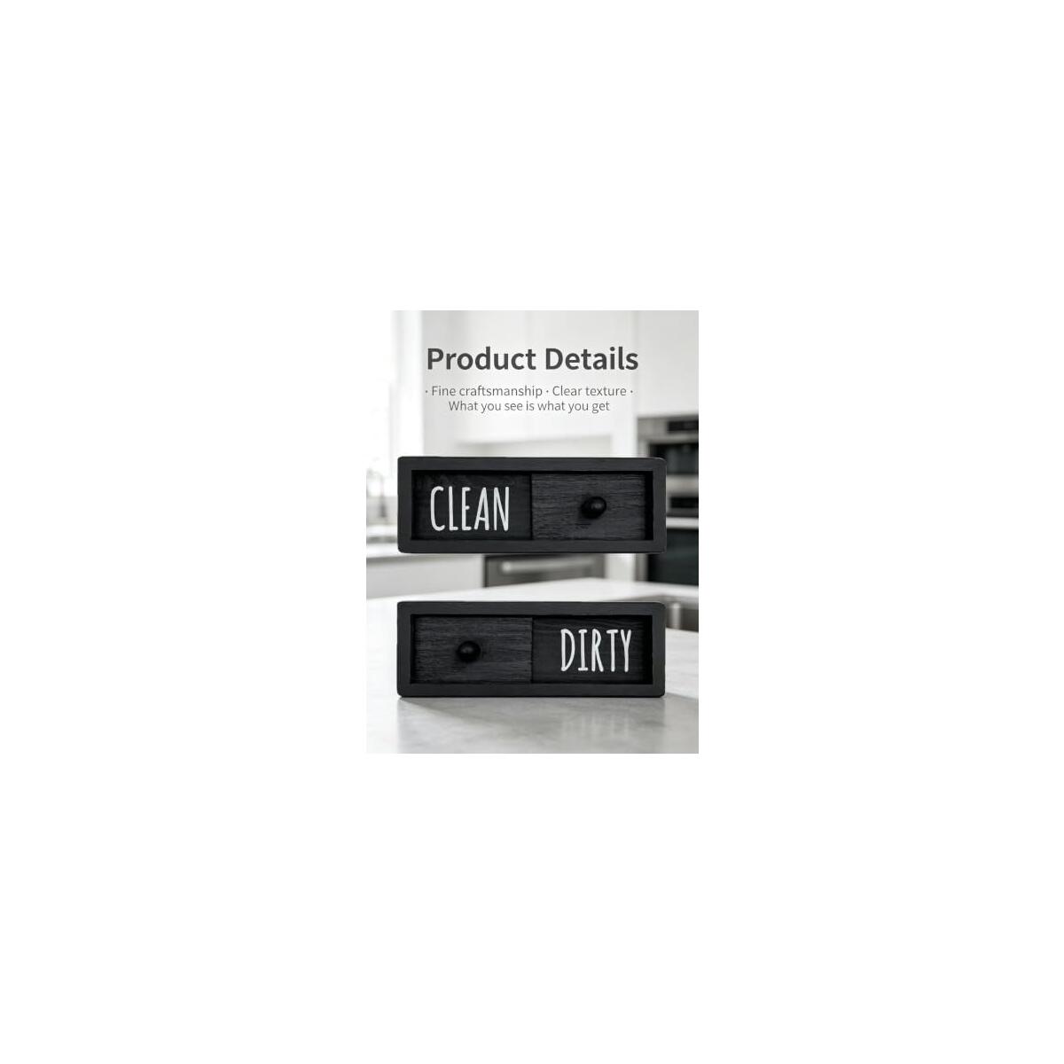 Wooden Clean Dirty Promo Code - RebateKey