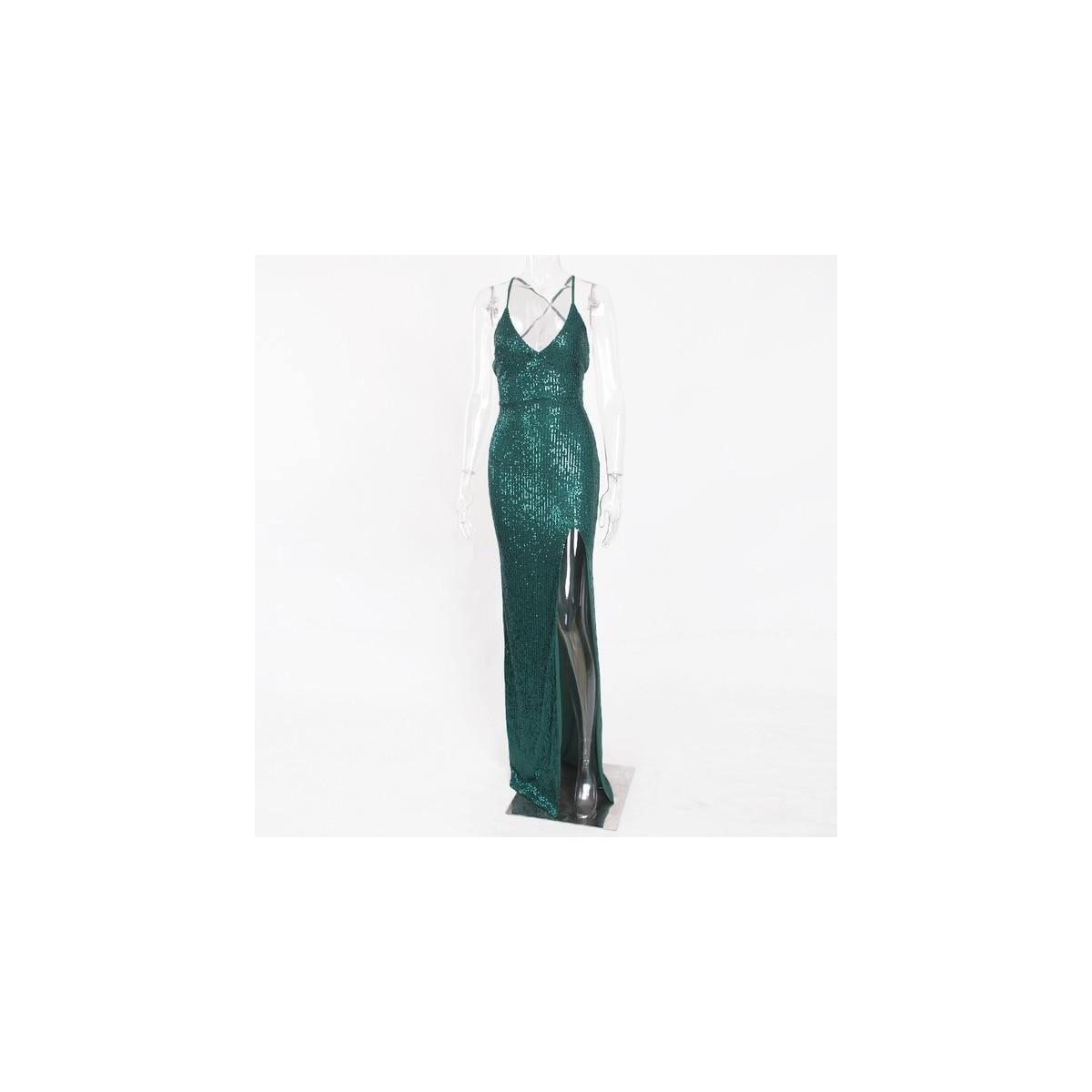 Sexy Sequin Bodycon Maxi Promo Codes - RebateKey