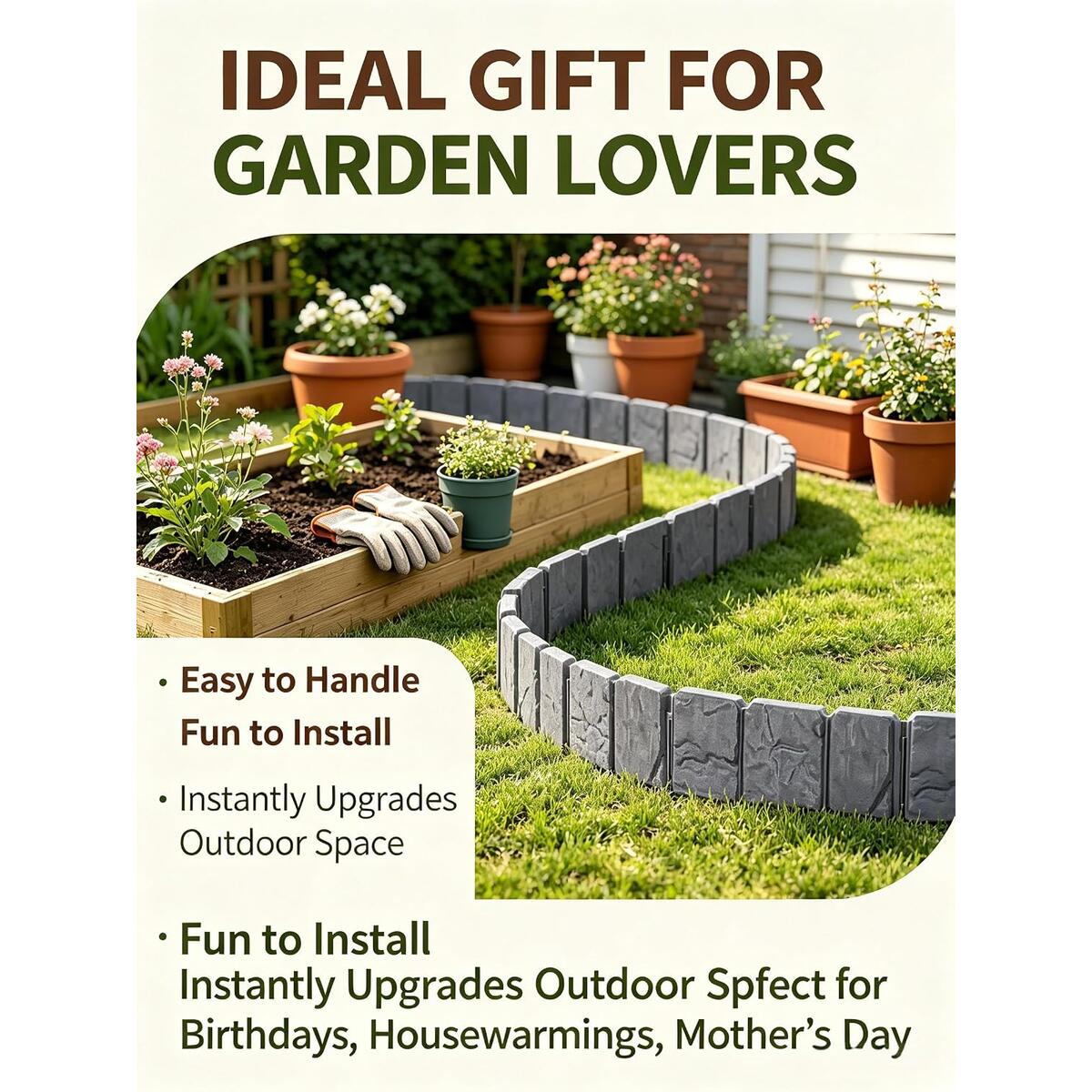 Imitation Stone Garden Fence Deals - RebateKey