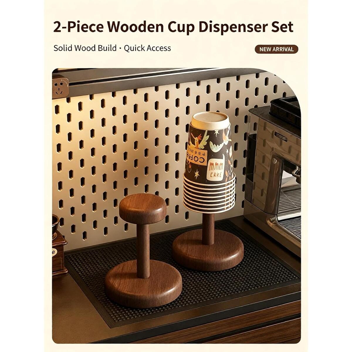 2 Pack Wooden Disposable Coupon - RebateKey