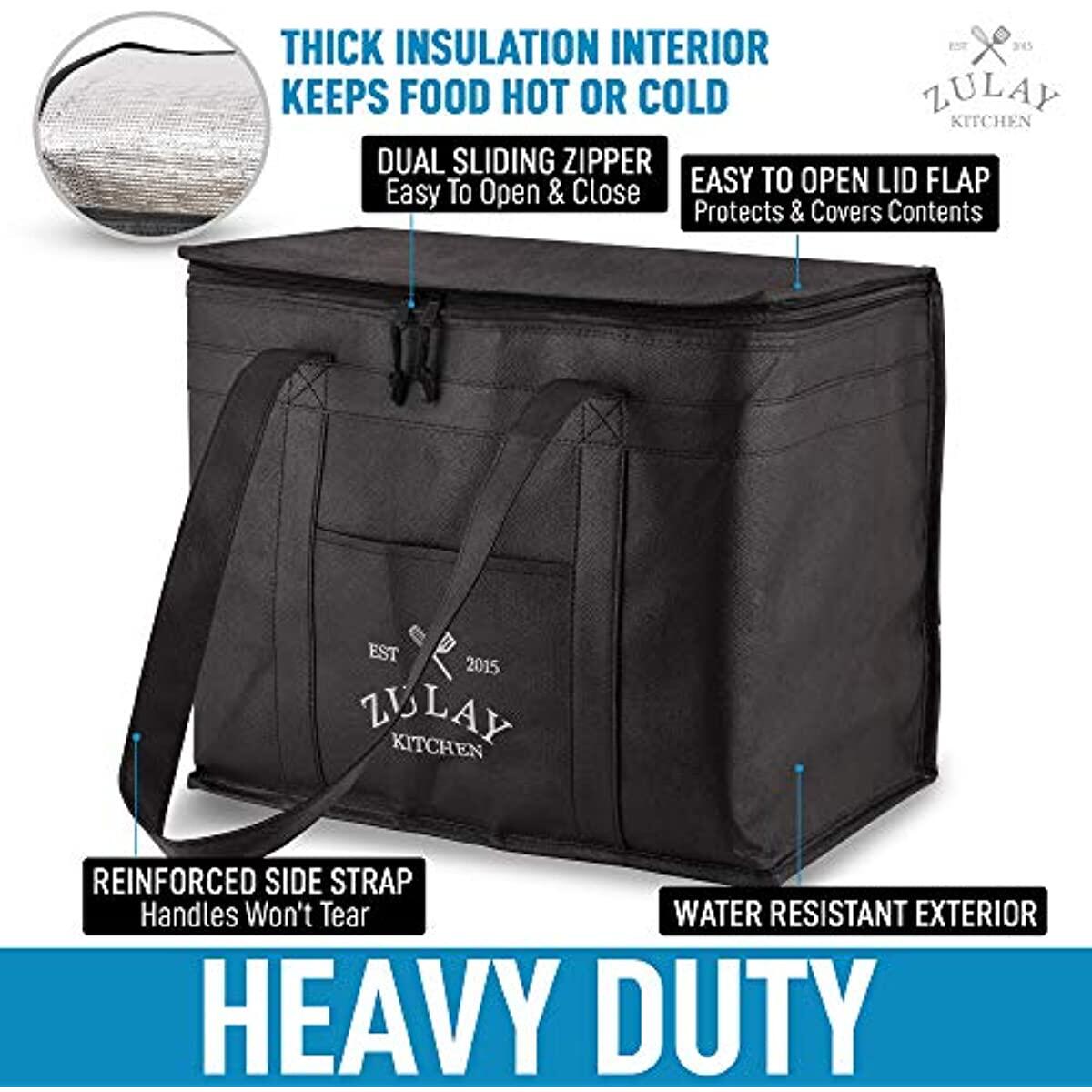 Zulay Pack Large Insulated 5 Deal - RebateKey
