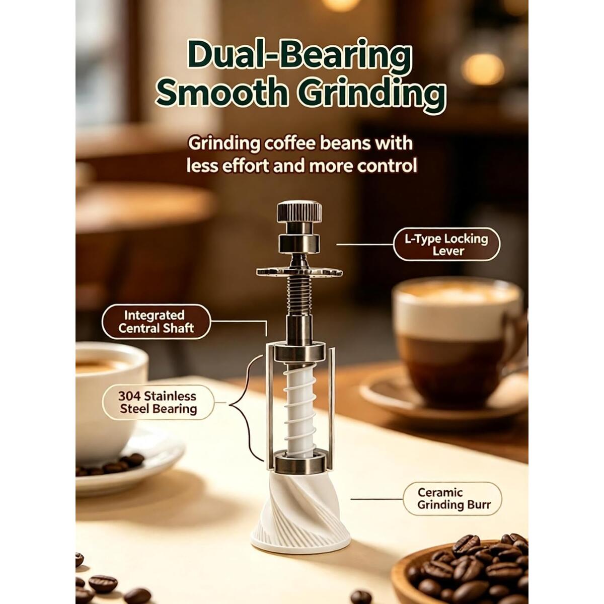 Ceramic Burr Manual Coffee Deal - RebateKey